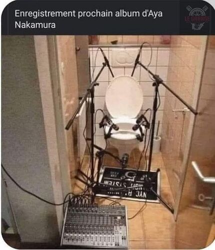 Aya Nakamura enregistrement disque