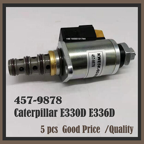 5-PCS-High-Quality-457-9878-4579878-Hydraulic-Pump-Solenod-Valve-for-E330D-E336D-Caterpillar-Excavator