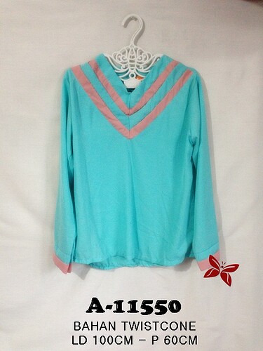 READY A-11550 TOSKA ATASAN KOMBINASI BAHAN TWISTCONE HARGA RES@65 GROS@55