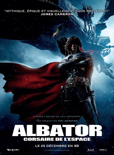 Albator, Le corsaire de l espace_FR