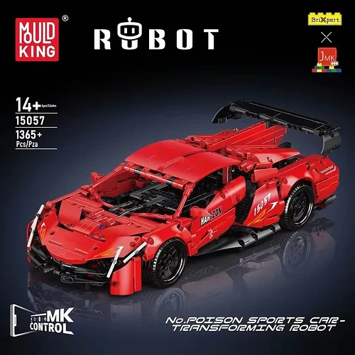 2_Mould-King-15057-Technical-Car-Toys-The-RC-Poison-Sports-Car-Building-Block-Assembly-Transforming-Robot