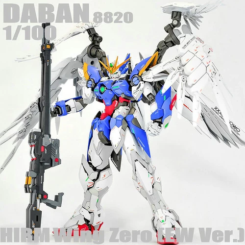 DABAN-8820-MG-1-100-Wing-Zero-EW-Action-figure-Assemble-Model-Toys