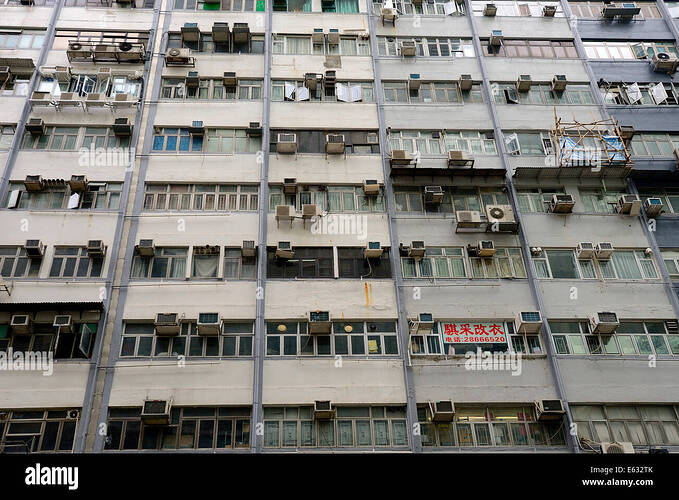 facade-typique-d-un-batiment-avec-l-exterieur-de-climatisation-kowloon-hong-kong-chine-e632tk