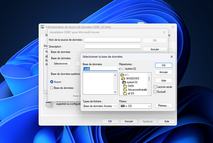En voilà une belle interface Windows 11 qui sent bon les années 1990 ! © Clubic
