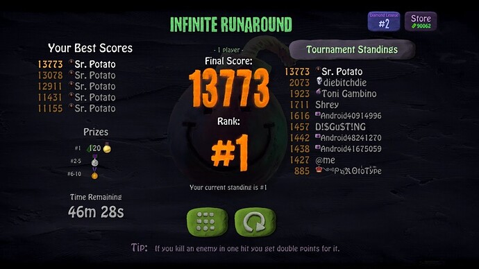 13773