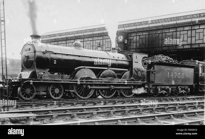 caledonian-railway-4-6-0-locomotive-vapeur-903-auparavant-cardean-comme-lms-14752-a-glasgow-central-station-fwgrcd